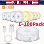 Led Motion Sensor Under Cabinet Closet Light Usb Rechargeable Kitchen Lamp. Fixed Price $293.29.