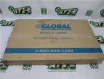 Global Radiant Panel Heater 246097 120V 170W Plug-in Flat New Open Box. Fixed Price $89.99.