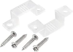 Uxcell 14MM 7MM Plastic Led Light Strip Fixing Mounting Bracket Clear 50PCS. Fixed Price $14.76.