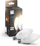 Philips Hue E12 40W White Smart Light Bulb Bluetooth Zigbee 548289 Pack Leds. Fixed Price $34.99.