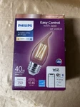 New BA11 Philips Dimmable 3.8W Smart Wi-fi Light Bulbs Alexa Bluetooth Control. Fixed Price $7.60.
