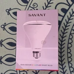 Savant BR30 Led Color Changing Smart Bulb App Control Bluetooth 1100+ Lm. Fixed Price $15.00.