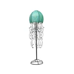 Eangee Home Design Jellyfish Large Floor Lamp Sea Blue Shade Made Of Real Coc.... Fixed Price $553.34.