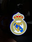 Custom Soccer Led Light Sign Real Madrid / Manchester United Usb Night. Fixed Price $25.15.