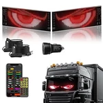 Flexible Devil Eyes Light For Windshield,led Sign Car,led Digital Panel W.... Fixed Price $72.03.