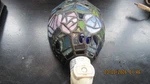 Vintage Gallery Art Stained Glass Night Light Blue/purple/pink Tiffany Style. Fixed Price $25.00.