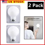 2 Pack Wall Led Light Switch Wireless Night Bulb Closet Self Stick Manual. Fixed Price $9.99.