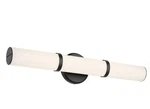 Kichler Rosh 24" Wide Led Bath Bar With White Glass Shade Black. Fixed Price $107.25.