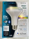 Ecosmart 65W Led Light Bulb BR30 Color Changing Wifi Voice Control. Fixed Price $14.99.