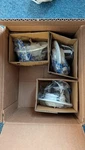 (quantity 3) Halo 4-INCH Recessed Adjustable Eyeball Trim White 4002WH. Fixed Price $35.00.