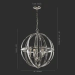 Safavieh Giordano Crystal Chandelier, Reduced Price 2172778174 CTL1018A. Fixed Price $294.00.