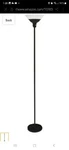 Maxlite Torchiere Architectural Black Finish With 12W 2700K JA8 Compliant.... Fixed Price $35.00.