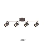 Mountainbrook 2 Ft. 4-LIGHT Bronze Integrated Led Fixed Track Lighting Kit. Fixed Price $89.99.