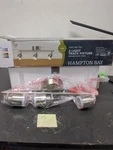 Hampton Bay 21129-002 19" 3-LIGHT Led Track Kit, Brushed Steel. Fixed Price $79.97.