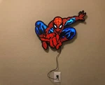 Marvel Spiderman Led Light Wall Decor Comic Book Art. Fixed Price $22.59.
