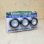 Good Earth Lighting Low Voltage Under Cabinet Halogen 3 Kit Black New Open. Fixed Price $29.99.
