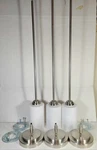 Lot Of 3 Hanging Mini-pendant Lights 7251-SN Millennium Lighting BRISTO1-LIGHT. Fixed Price $90.00.