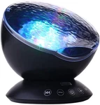 Tomnew Ocean Wave Projector, Night Light With Remote Control Black. Fixed Price $36.52.