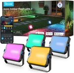 Outdoor Flood Lights 2, Rgbic Warm Cold White Led For Decorations. Fixed Price $172.99.