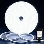 Echosari 33FT Neon Rope Lights, 1200 Led Strip With Timer Dimmable, 24.... Fixed Price $33.11.