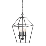 Quoizel AVY5204PN Bronzeaviary 4-LIGHT Chandelier, New In Box. Fixed Price $250.00.