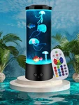 Order Soon Jellyfish Lamp With 16 Colors Changing For Relax Mood Light Gift. Fixed Price $33.38.