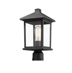 Z-lite 531PHMR-BK Portland Light 16 Inch Black Outdoor Post Mount Fixture. Fixed Price $99.00.