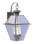 Livex Lighting 2381-04 Westover Outdoor Black Finish Solid Brass Wall.... Fixed Price $571.78.