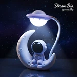 Creative Moon Astronaut Usb Powered Led Night Light Desk Lamp Bedroom Decor Gift. Fixed Price $22.99.