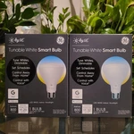 By Ge Cync Smart Led Bulbs Tunable White BR30 Indoor Floodlight 2 Pack. Fixed Price $19.71.