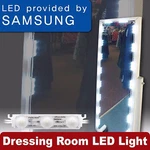 Crystal Vision Samsung Make Up Mirror Led Light Kit 12FT For Vanity Room & Frame. Fixed Price $49.99.