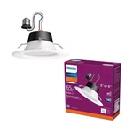 Philips 65W 5/6" Retrofit Downlight Soft White. Fixed Price $14.99.