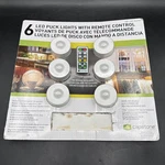 Capstone Led Puck Lights With Remote Control 862760 Off Dimmer Batteries. Fixed Price $24.54.