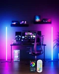 Rgb Corner Floor Lamp, 65" Color Changing Modern With App Control.... Fixed Price $101.98.