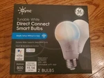 Ge 800 Lumen Led Cync Tunable White Direct Connect Smart Light Bulbs. Fixed Price $9.00.
