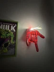 Hot Marvel Avengers Spider Man Hand 3D Deco Wall Led Night Light Art Room. Fixed Price $44.95.