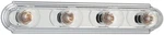 Four Light Wall Bath Fixture, Chrome, 24 Inch Energy Star Led 4701-05. Fixed Price $70.99.