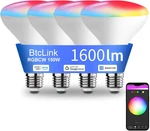 Smart Wifi Color Changing Led Bulbs, 16W Dimmable, 4 Pack, Alexa Compatible. Fixed Price $116.99.