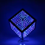 Heepulor Infinity Hyper Cube Led Light Controller With 5INCH, Black. Fixed Price $57.11.