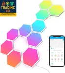 Glide Panels, Rgbic Hexagon Led Wall Lights, Wi-fi Smart Home Creativ. Fixed Price $287.99.