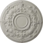 Ekena Millwork 28 1/8OD X 3/4P Oslo Ceiling Medallion Fits Canopies Up To 10. Fixed Price $146.12.