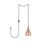 Living District Nora Light 6" Pendant Plug, Honey Gold - LDPG2001HG. Fixed Price $44.99.