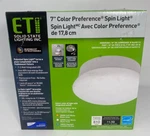 Eti Lampholder Converter Flush Mount Led Spin Light 7" (11.5W). Fixed Price $14.29.