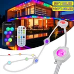 Permanent Outdoor Lights House Eaves Smart Rgb Led Lamp For Halloween Christmas. Fixed Price $70.99.