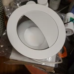 Elco Lighting Lot Of Low Voltage Sloped Pull Down Trim White 4" E411C0835C Nib. Fixed Price $35.00.