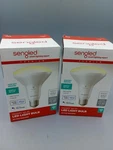 2X Sengled Smart Bulbs, Wifi Flood Lights, Soft White BR30. Fixed Price $19.99.