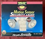 Heath Zenith Motion Sensor Security Light SL-5411-W-A 150 Degree Detection Zone. Fixed Price $19.50.