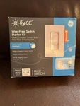 By Ge Wire-free Switch + Smart Bulb Starter Kit (add Anywhere). Fixed Price $29.00.