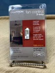 Lutron Toggler Switch Tgfsq-f White Quiet 3 Speed Fan Control. Fixed Price $11.24.