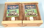 Lot Of 2 Painted Peace Night Light Stephanie Burgess We Are Family By Ganz. Fixed Price $13.99.